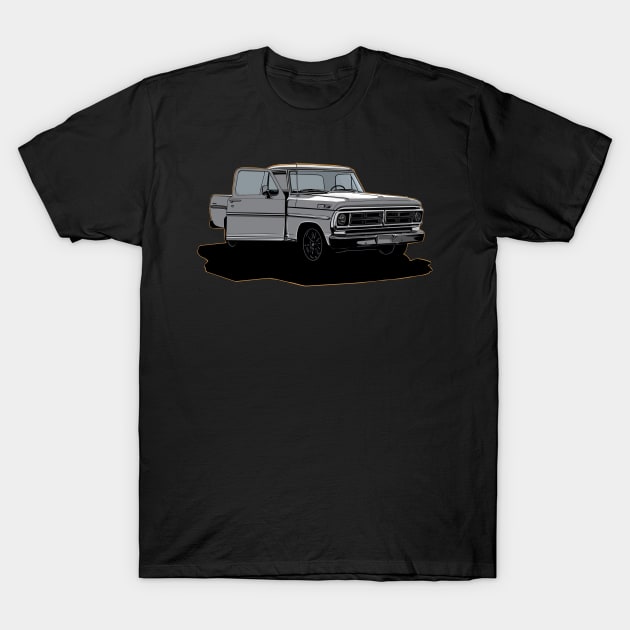 Ford truck classic T-Shirt by Saturasi